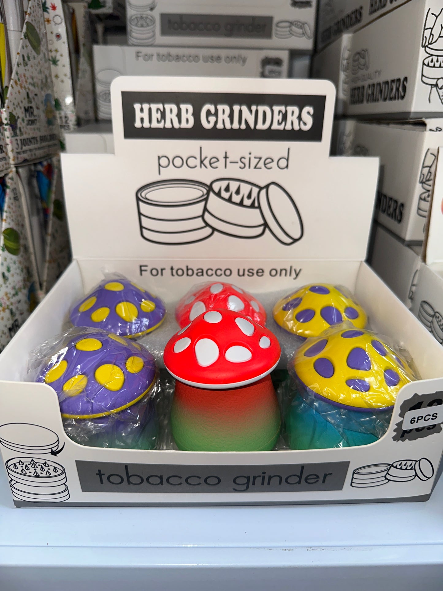 Herb Grinders (pocket-sized) X6