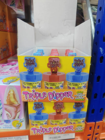 Tripple Dipper Sour Candy x12