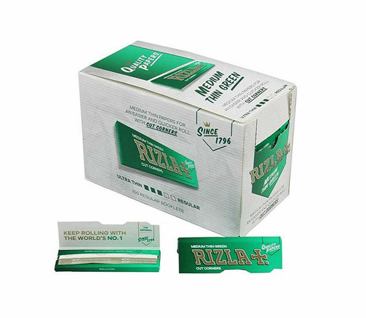 Rizla Medium Thin Green